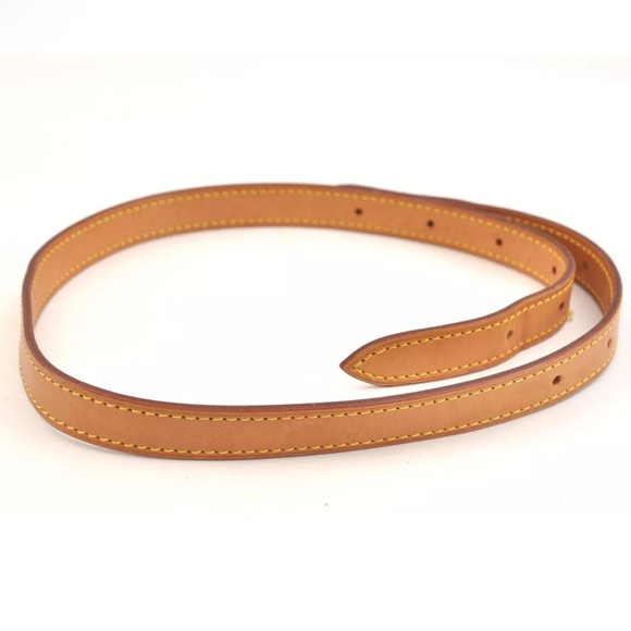 2 Louis Vuitton Straps Replacement Vaschetta Leather Shoulder For GM Bag 31.9” - Picture 15 of 16